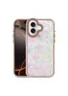 Mey İthalat®  Apple iPhone 16 Lumi Desenli Kapak - Çöl Titanyum