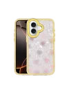 Mey İthalat®  Apple iPhone 16 Lumi Desenli Kapak - Sarı
