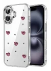 Mey İthalat®  Apple iPhone 16 Plus Fiyonk Desenli Kapak - Desen 3