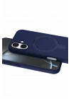 Mey İthalat®  Apple iPhone 16 Plus Regal Magsafe Standlı Kapak - Lacivert