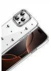 Mey İthalat®  Apple iPhone 16 Pro Fiyonk Desenli Kapak - Desen 1