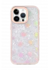 Mey İthalat®  Apple iPhone 16 Pro Lumi Desenli Kapak - Pembe