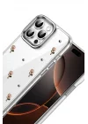 Mey İthalat®  Apple iPhone 16 Pro Max Fiyonk Desenli Kapak - Desen 6
