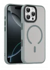 Mey İthalat®   iPhone 16 Pro Max Megane Magsafe Kapak - Titan Gri