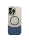 Mey İthalat®  Apple iPhone 16 Pro Max Velar Magsafe Kapak - Lacivert