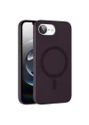 Mey İthalat®  Apple iPhone 16E Tuna PC Slim Magsafe Kapak - Derin Mor