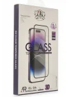 Mey İthalat®  Apple iPhone 17 Air Bilvis 3D Cam Ekran Koruyucu - Siyah