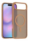 Mey İthalat®   iPhone 17 Air Jota Magsafe Kapak - Çöl Titanyum