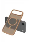 Mey İthalat®   iPhone 17 Air Jota Magsafe Kapak - Çöl Titanyum
