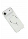 Mey İthalat®   iPhone 17 Air Jully Magsafe Kapak - Beyaz
