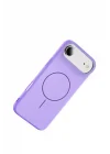 Mey İthalat®   iPhone 17 Air Jully Magsafe Kapak - Lila