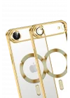 Mey İthalat®  Apple iPhone 17 Air Kross Magneticsafe Kapak - Gold