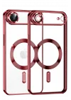 Mey İthalat®  Apple iPhone 17 Air Kross Magneticsafe Kapak - Kırmızı