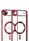 Mey İthalat®  Apple iPhone 17 Air Kross Magneticsafe Kapak - Kırmızı