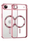Mey İthalat®   iPhone 17 Air Kross Magneticsafe Kapak - Rose