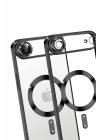 Mey İthalat®   iPhone 17 Air Kross Magneticsafe Kapak - Siyah