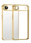 Mey İthalat®   iPhone 17 Air  Lensli Silikon - Gold