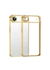 Mey İthalat®   iPhone 17 Air  Lensli Silikon - Gold