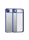 Mey İthalat®   iPhone 17 Air  Lensli Silikon - Lacivert