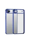 Mey İthalat®   iPhone 17 Air  Lensli Silikon - Lacivert