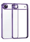 Mey İthalat®   iPhone 17 Air  Lensli Silikon - Mor
