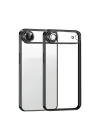 Mey İthalat®   iPhone 17 Air  Lensli Silikon - Siyah