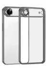 Mey İthalat®   iPhone 17 Air  Lensli Silikon - Titan Gri