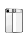 Mey İthalat®   iPhone 17 Air  Lensli Silikon - Titan Gri