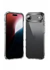 Mey İthalat®  Apple iPhone 17 Air Lüx Şeffaf Silikon - Şeffaf
