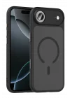 Mey İthalat®   iPhone 17 Air Megane Magsafe Kapak - Siyah