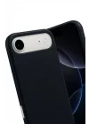 Mey İthalat®   iPhone 17 Air Nano içi Kadife Silikon - Siyah
