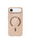 Mey İthalat®   iPhone 17 Air PC Blank Magsafe Kapak - Çöl Titanyum
