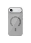 Mey İthalat®   iPhone 17 Air PC Blank Magsafe Kapak - Natural Grey
