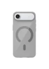 Mey İthalat®   iPhone 17 Air PC Blank Magsafe Kapak - Natural Grey