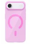 Mey İthalat®   iPhone 17 Air PC Blank Magsafe Kapak - Pembe