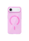 Mey İthalat®   iPhone 17 Air PC Blank Magsafe Kapak - Pembe