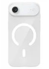 Mey İthalat®   iPhone 17 Air PC Blank Magsafe Kapak - Şeffaf
