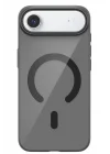 Mey İthalat®   iPhone 17 Air PC Blank Magsafe Kapak - Siyah