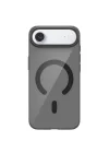 Mey İthalat®   iPhone 17 Air PC Blank Magsafe Kapak - Siyah