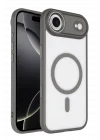 Mey İthalat®   iPhone 17 Air Terea Magsafe Kapak - Gri
