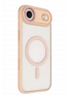 Mey İthalat®   iPhone 17 Air Terea Magsafe Kapak - Pembe