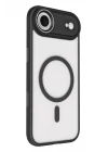 Mey İthalat®   iPhone 17 Air Terea Magsafe Kapak - Siyah