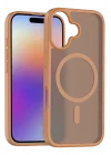 Mey İthalat®   iPhone 17 Jota Magsafe Kapak - Çöl Titanyum