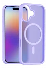 Mey İthalat®  Apple iPhone 17 Jota Magsafe Kapak - Lila