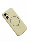 Mey İthalat®   iPhone 17 Jully Magsafe Kapak - Bej