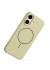 Mey İthalat®   iPhone 17 Jully Magsafe Kapak - Bej