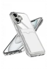 Mey İthalat®  Apple iPhone 17 Kart Şeffaf Silikon - Şeffaf