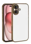 Mey İthalat®  Apple iPhone 17  Lensli Silikon - Çöl Titanyum