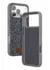 Mey İthalat®   iPhone 17 Pro Bright Simli Kapak - Gümüş