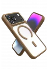 Mey İthalat®   iPhone 17 Pro Hazar Magsafe Kapak - Gold